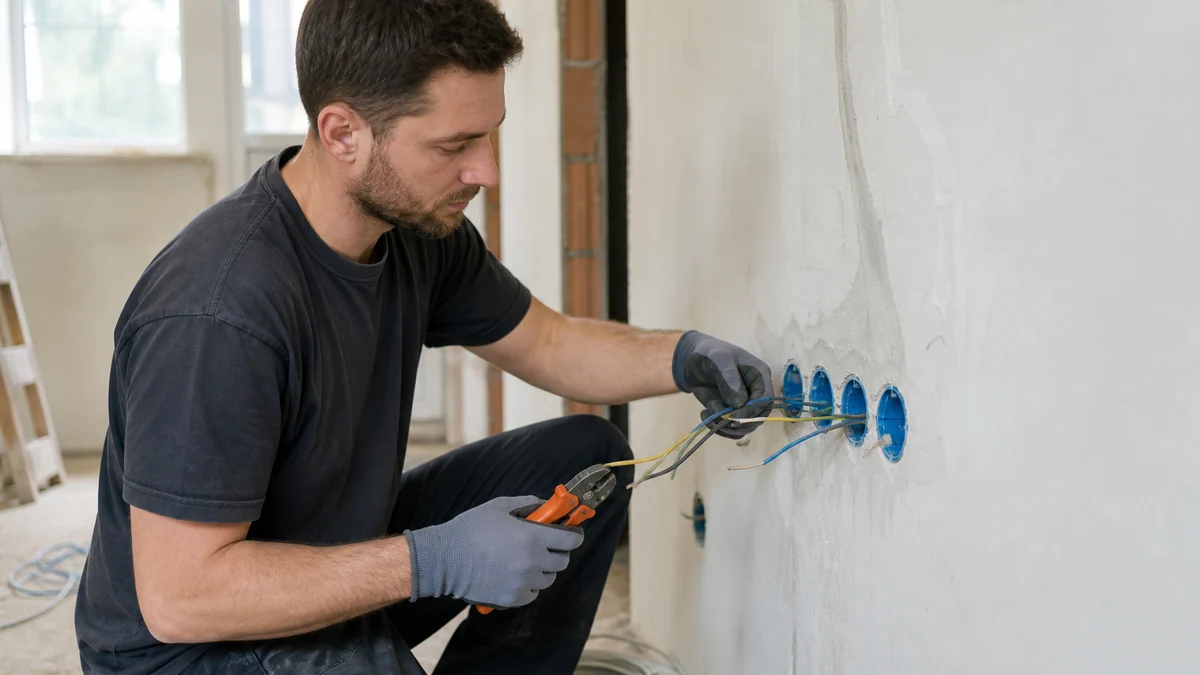 Elektroinstallation im professionellen Einsatz